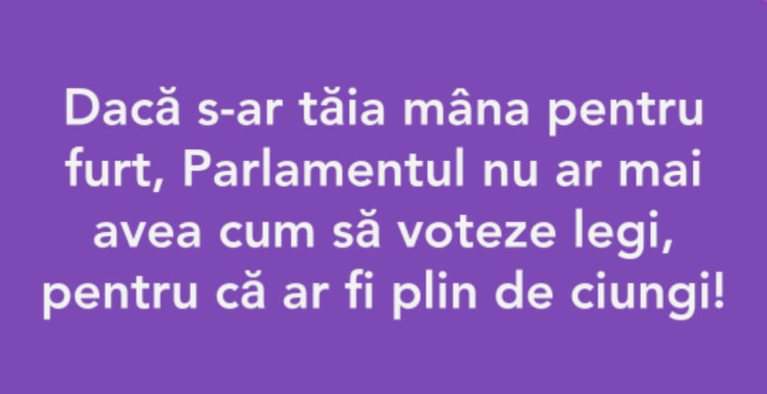 #parlamentul ciungilor