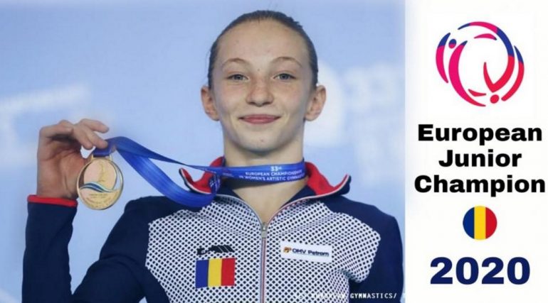 Noua Nadia Comăneci. A câstigat 6 medalii de aur la Europenele pentru junioare, în timp ce românii i-au dat AUR-ul lui Şoşoacă