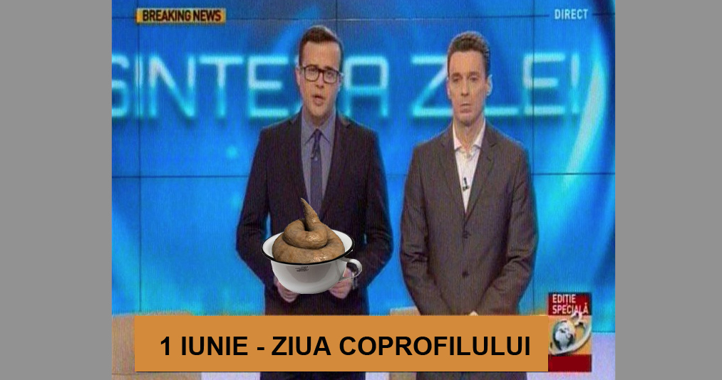 De 1 Iunie, la Antena 3 se sărbătorește Ziua Coprofilului