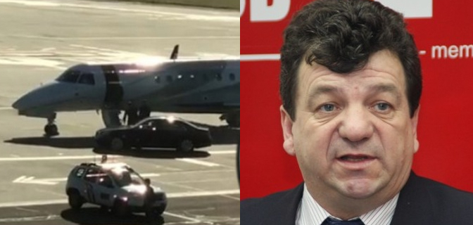 Zborul lui Iohannis cu avionul privat a costat mai puțin decât kkrea lui Virginel cu elicopterul!