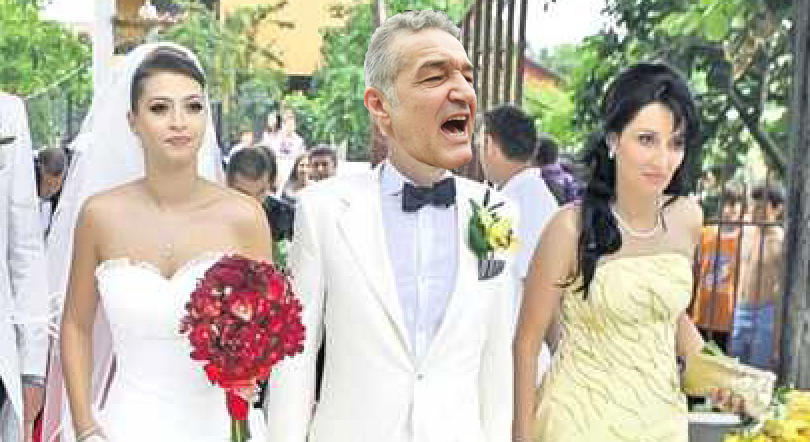Becali a făcut scandal la nunta fiicei: "Am dat juma' dă milion dă euro şi sunt doar socru-mic?"