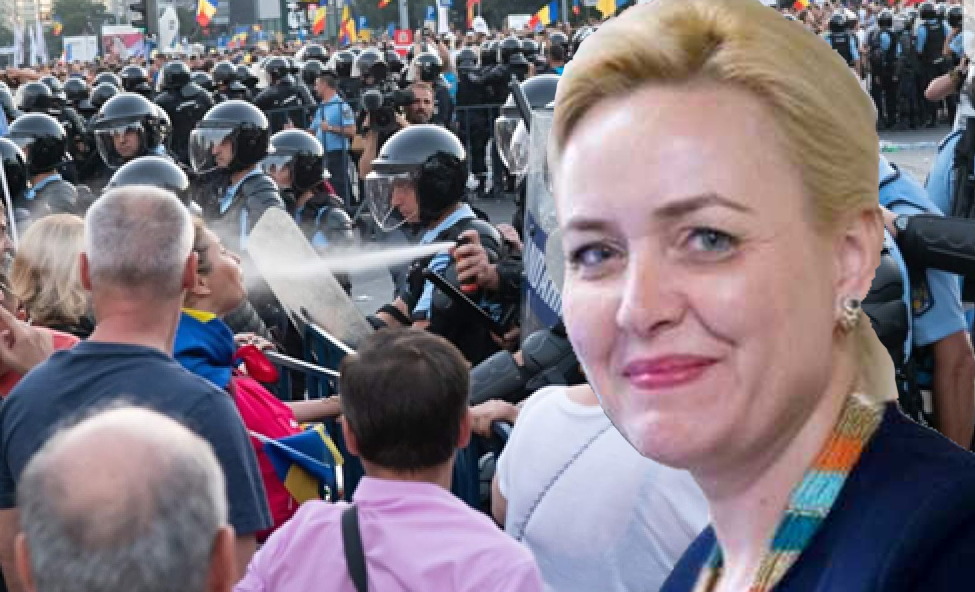 Carmen Dan: "Am hotărât să dăm gaze gratis românilor! În loc de Distrigaz, folosim Jandarmeria!"