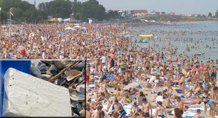Litoralul s-a umplut de turiști după ce poliția a avertizat că pe plajă pot fi colete periculoase cu praf alb!