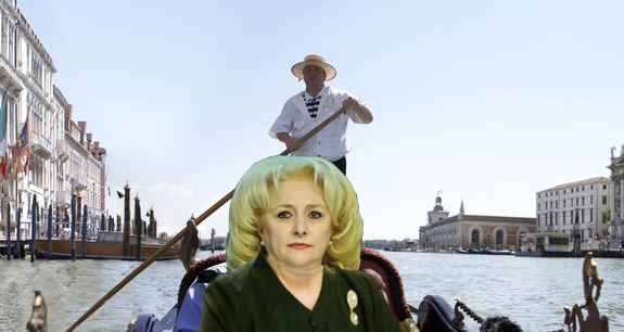 Viorica a ajuns în concediu la Veneția: "Le-ar trebui niște irigații!"