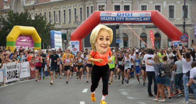 După ce a fost alergată în Cluj și Arad, Veorica s-a înscris la maratonul de la Oradea!