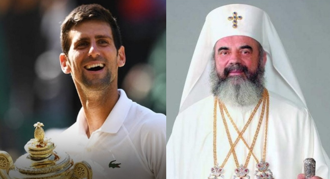 Daniel crede că Djokovici nu a meritat victoria: "E ortodox, dar nu a dat bani pentru Catedrală. Deși se vede de la Belgrad!"