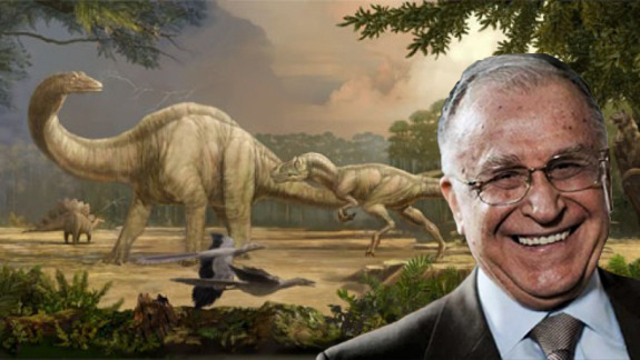 70 Million Years Challenge: Iliescu a postat o poză cu el în Cretacic!