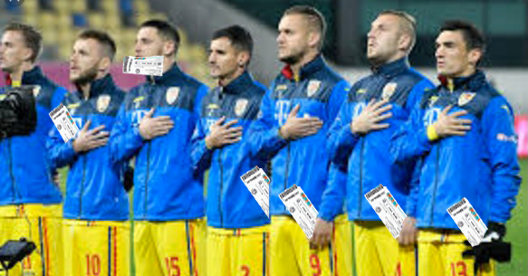 Fiindcă oricum sunt spectatori la toate fazele, fotbaliştii români vor intra diseară pe stadion cu bilet!