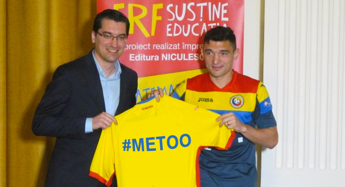 Naționala României va juca cu mesajul #METOO pe tricouri, pentru că au abuzat-o toți, inclusiv albanezii!