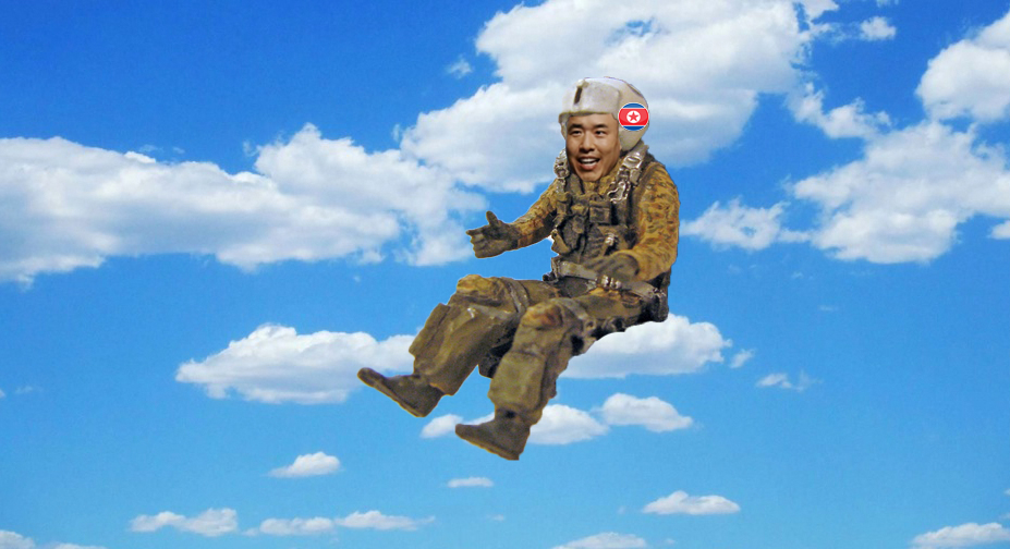 Coreea de Nord a lansat primul pilot fără avion!