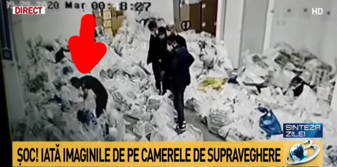 Rușinea absolută a presei românești: Antena 3 a dat imagini cu șoferul lui Tudorache căutând un sac cu voturi și a pretins că e un membru USR filmat când fură