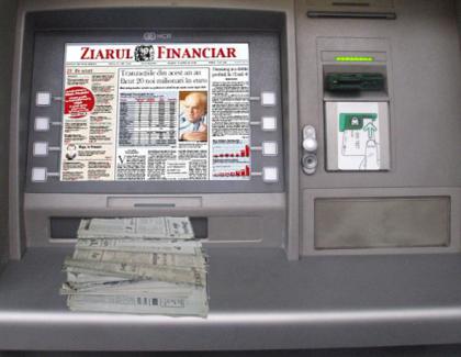Un bancomat din sectorul 5 dă tăieturi din ziare în loc de bani!