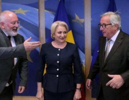 Viorica către Juncker și Timmermans: "Dacă vă dau mintea mea, v-o ia corpu' razna!"