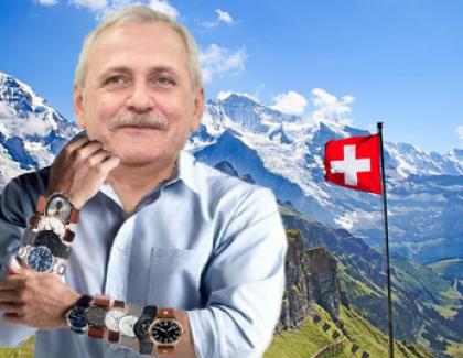 Dezastru în Elveția după vizita lui Dragnea: au dispărut toate ceasurile!