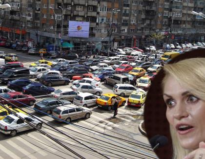 Firea: De vină pentru traficul din București sunt mașinile!