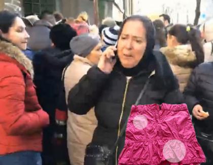 Dramă la donațiile Oanei Zăvoranu: Floricica Dansatoarea a prins doar o fustiță cu pete de la Tudy!