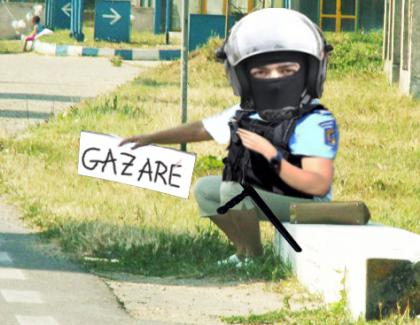 Jandarmeria oferă gazare pe litoral pentru bucureștenii care vor să-și ia concediu de la proteste!