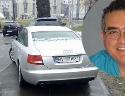 Șocant! Un medic din Brașov și-a pus la mașină un număr normal în loc de unul cu DOC sau MED