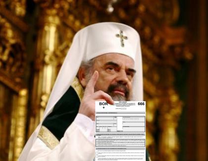 BOR cere românilor să depună Declarația 666 cu banii dați la biserică!
