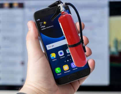 Samsung va lansa un telefon dotat cu extinctor!