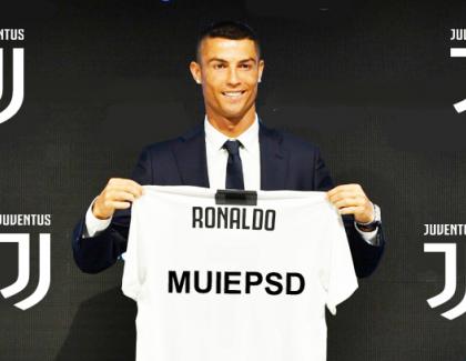 Ronaldo va juca la Juventus cu numărul MUIEPSD pe tricou!