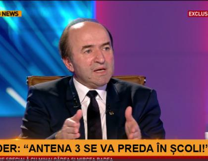Tudorel Toader are încă un proiect de lege: Antena 3 va fi obligatorie în școli!